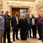 رئيس حزب الراية الوطني يستقبل رئيس الاتحاد العالمي لعلماء المقاومة الشيخ ماهر حمود